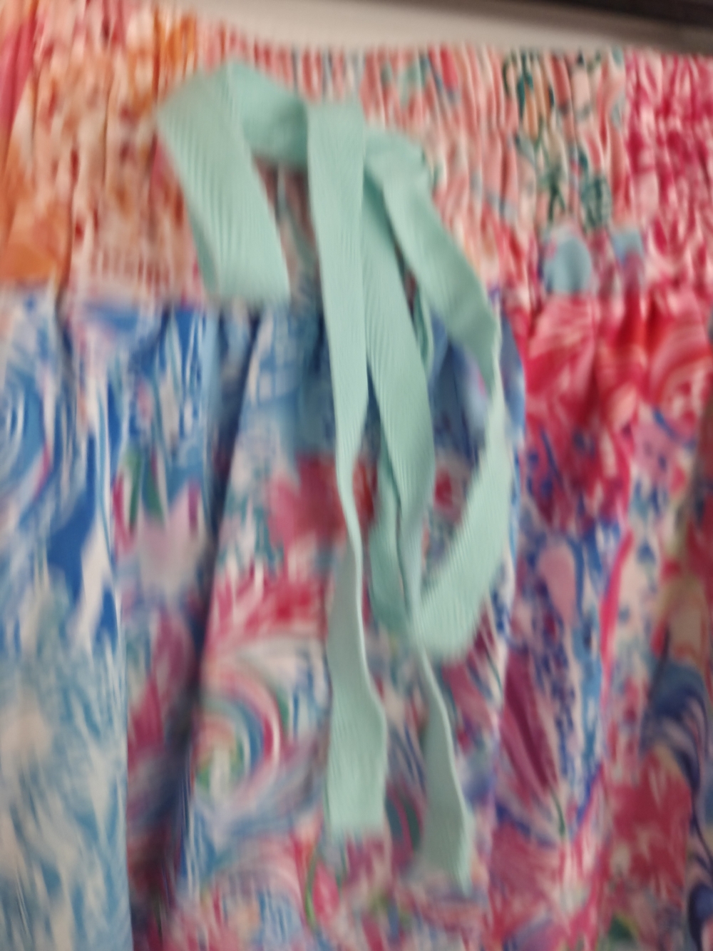 Tiered Patchwork Floral Maxi Skirt in Multi Xl Fits Like L - Picture 4 of 8